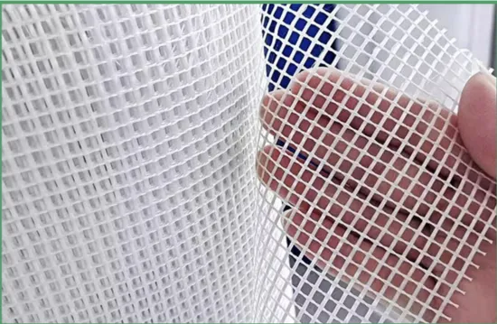 OEM Alkali Resistant Fire Proof Fiberglass Grid Fabric Construction Mesh Cloth 