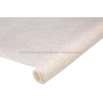 Beige Non Woven Grid Embossed Cloth for Shopping Bag