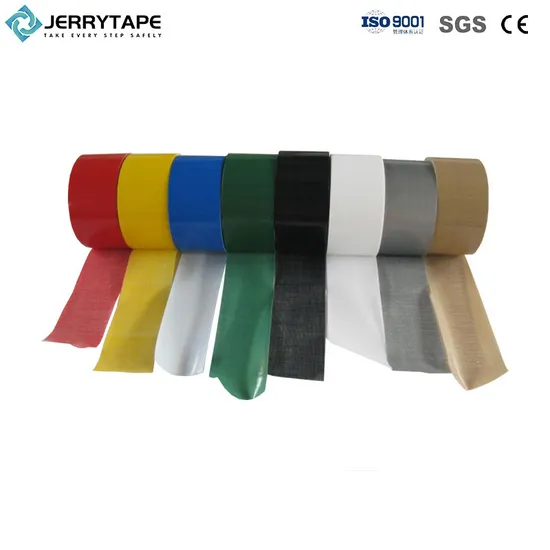 Colored Waterproof Self Adhesive Cotton Cloth Tape 