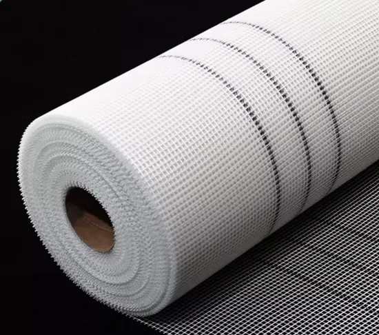 Alkali Resistant Fiberglass Mesh Fabric Construction Fiberglass Grid Fabric 