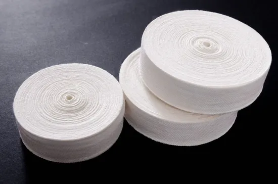 Factory Price Motor Transformer Bonding Electrical Insulation Material Insulation Cotton Band 100% Woven Cotton Band 